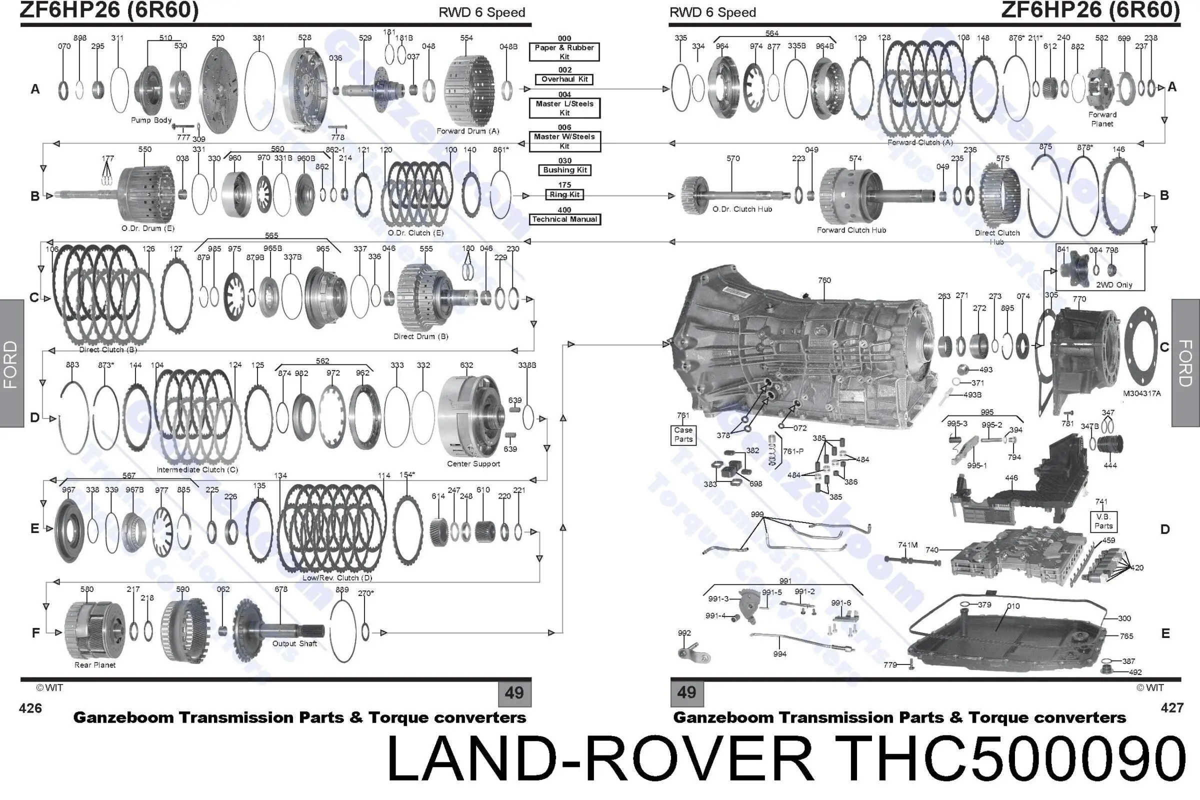  THC500090 Land Rover