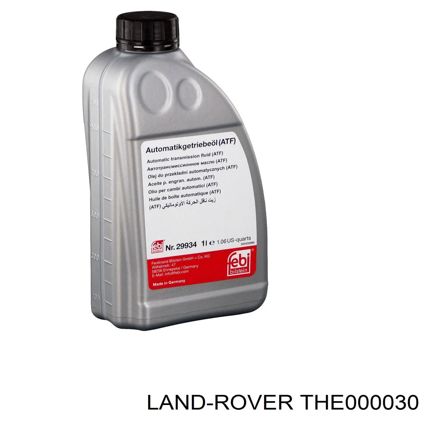 Купить THE000030 Land Rover Сервисный комплект для замены масла АКПП