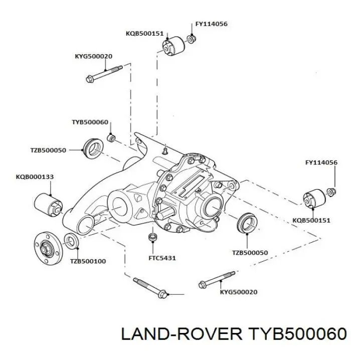 TYB500060 Land Rover