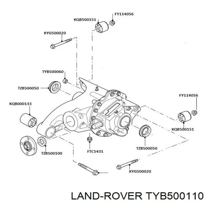  TYB500110 Land Rover