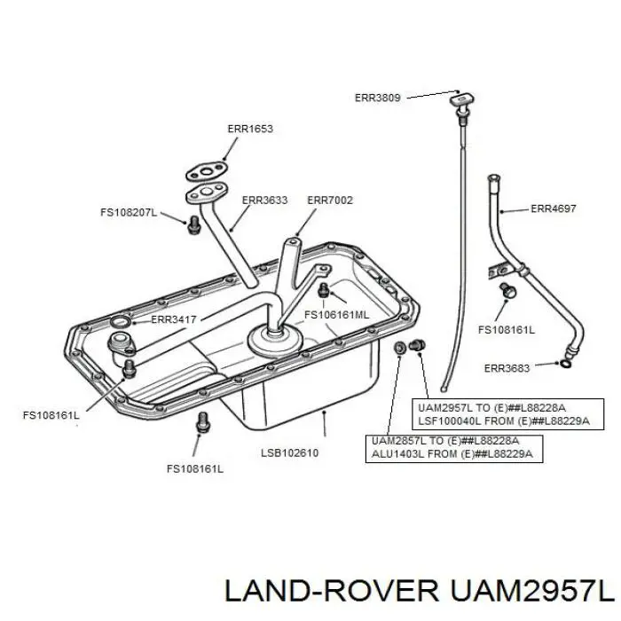  UAM2957L Bearmach