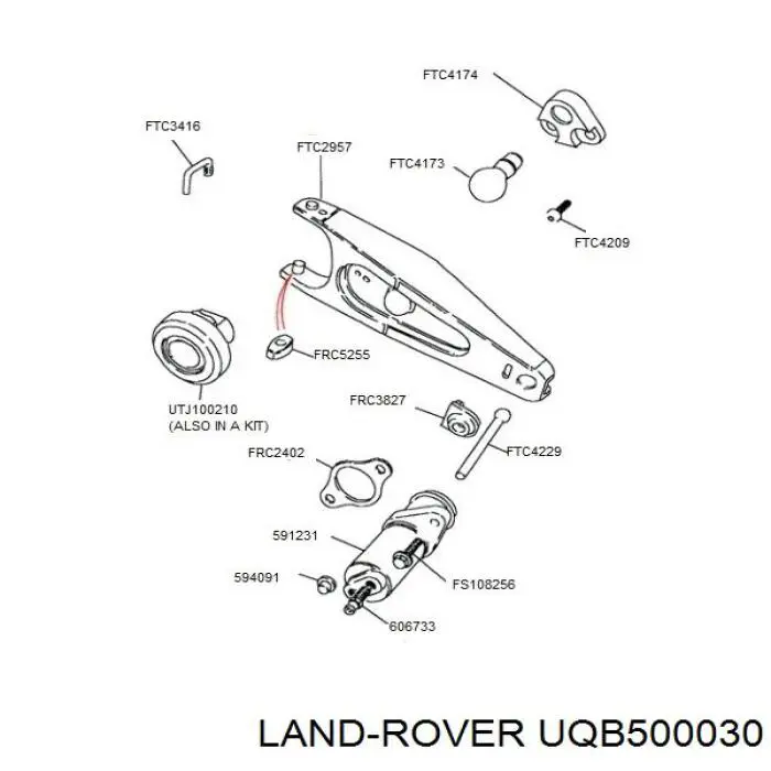 Диск сцепления FTC4204 Land Rover