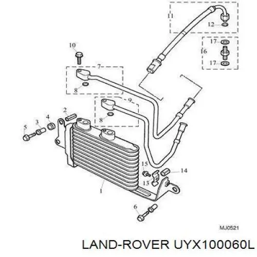 Уплотнительное кольцо штуцеров рулевой рейки Land Rover LR020211 цена, от 4.69 USD