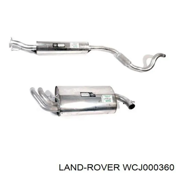WCJ000360 Land Rover Конвертор-катализатор