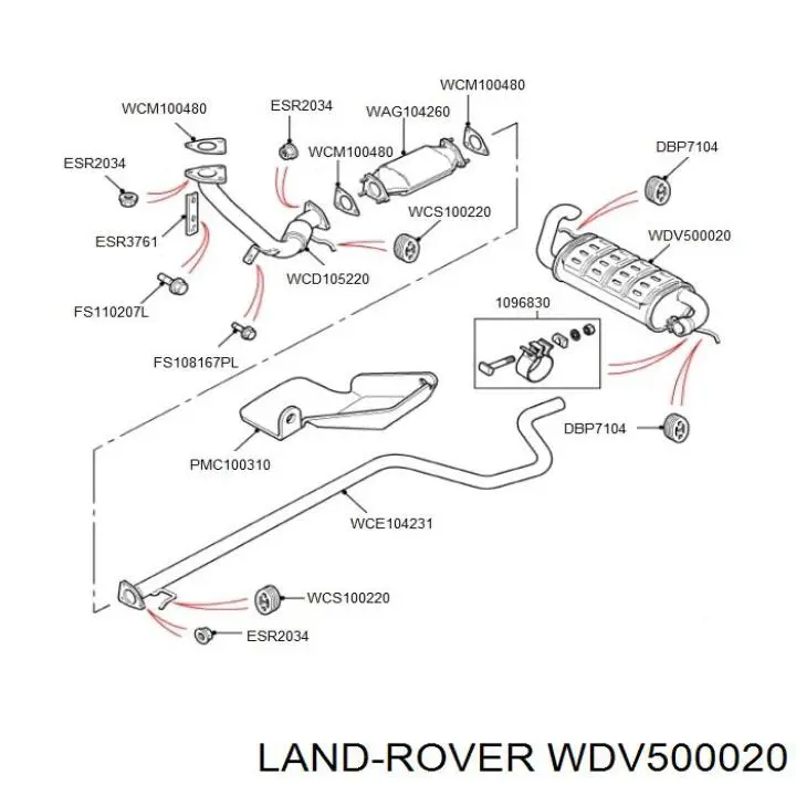 WDV500020 Land Rover 