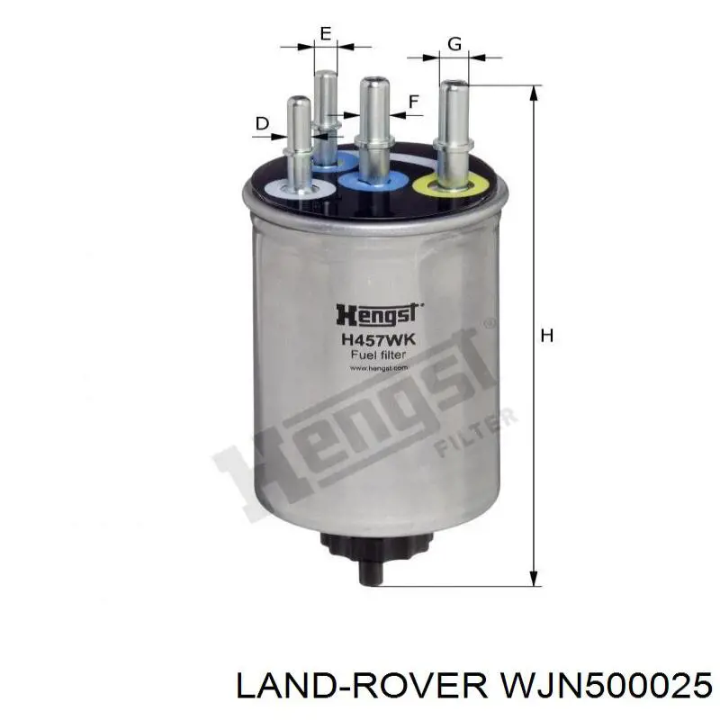 Купить WJN500025 Land Rover Фильтр-отстойник топлива грубой очистки