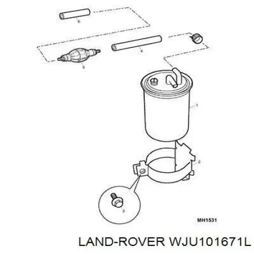  Land Rover WJU101671L цена, от 5.65 USD