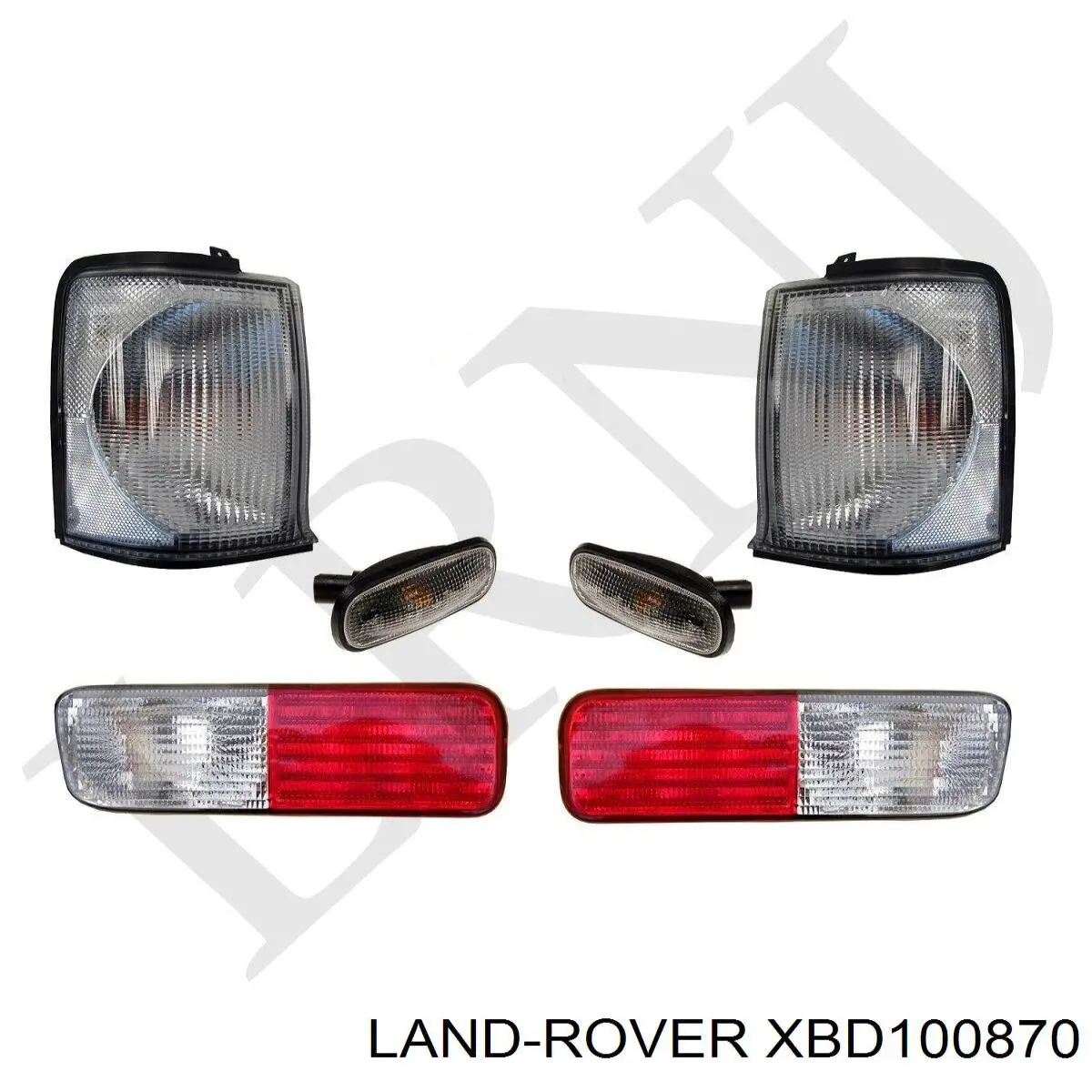 Правый указатель поворота Britpart XBD100870 цена, от 38.55 USD