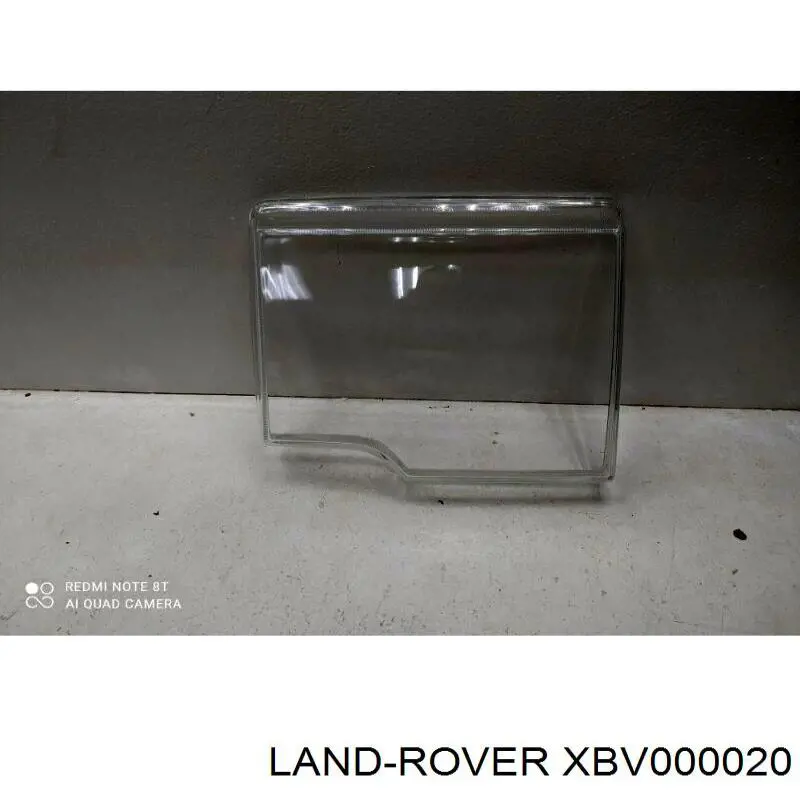 Стекло фары правой XBV000020 Land Rover