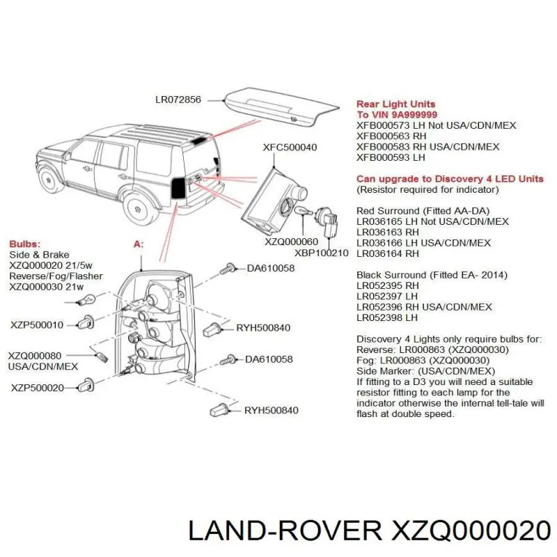  XZQ000020 Land Rover