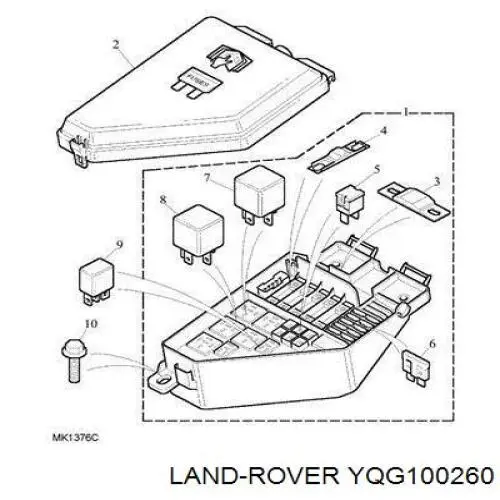  Land Rover YQG100500 цена, от 11.30 USD