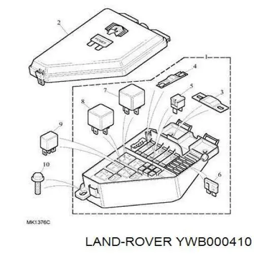  YWB000410 Land Rover