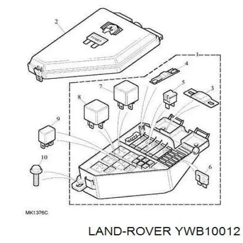 Реле поворотов 986332071 Bosch