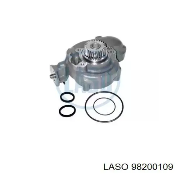 Помпа водяная (насос) охлаждения, в сборе с корпусом 98200109 Laso