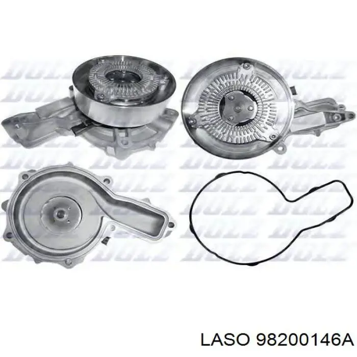 Помпа охлаждения Laso 98200146A цена, от 479.96 USD