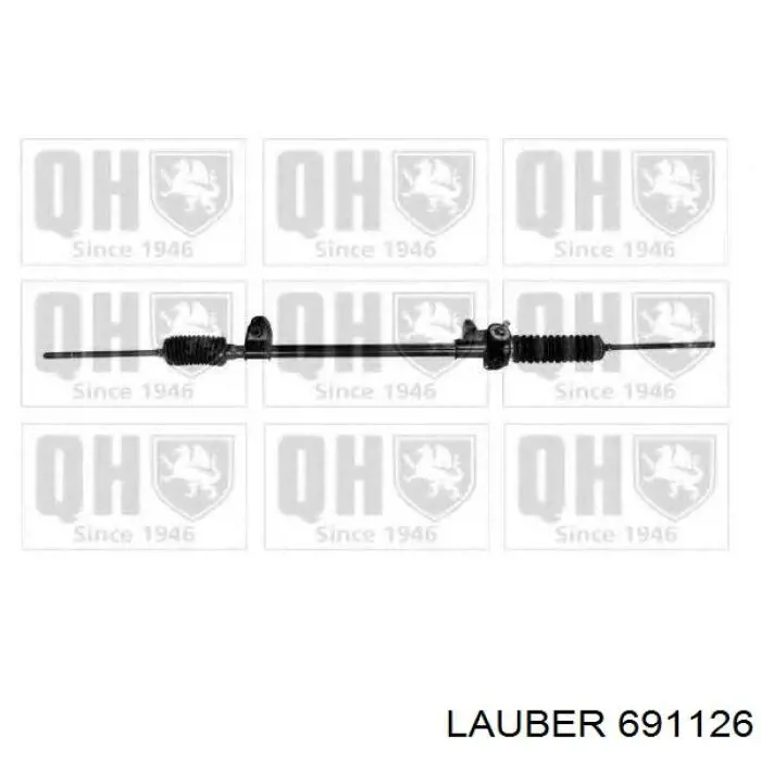 691126 Lauber рулевая рейка