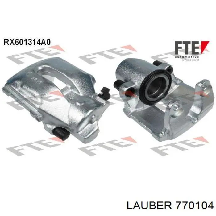 Суппорт тормозной передний левый Lauber 770104