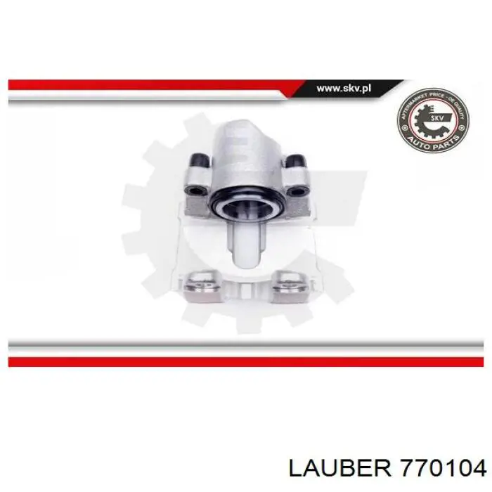 Суппорт тормозной передний левый 770104 Lauber