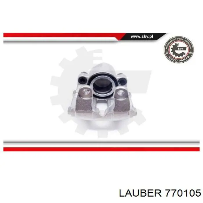 Суппорт тормозной передний правый 770105 Lauber