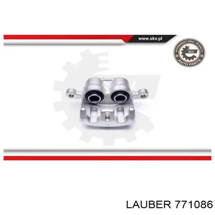 Суппорт тормозной передний левый 771086 Lauber