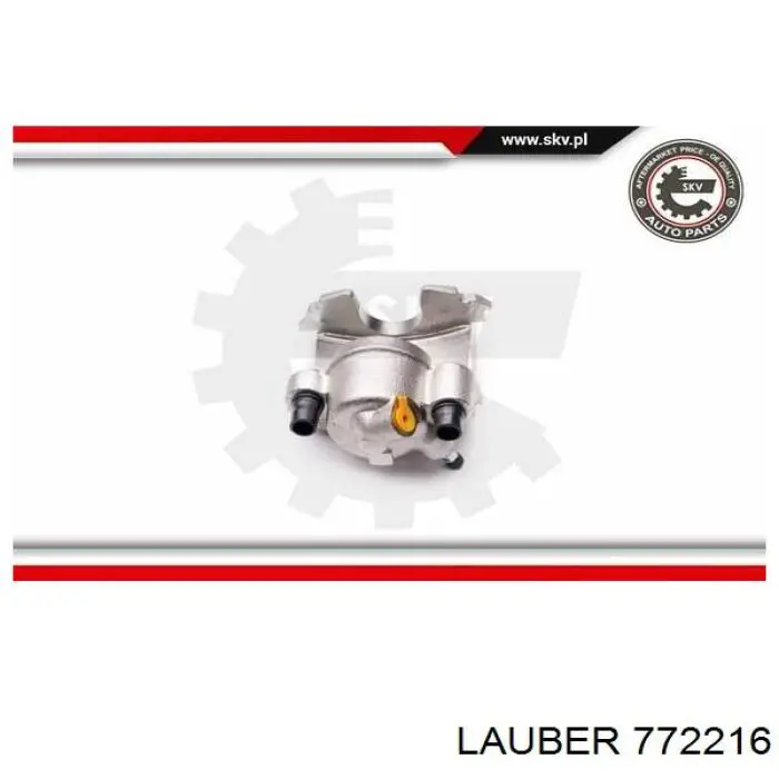 Суппорт тормозной передний левый 772216 Lauber
