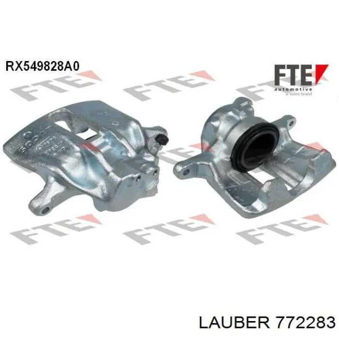 Суппорт тормозной передний правый Lauber 772283