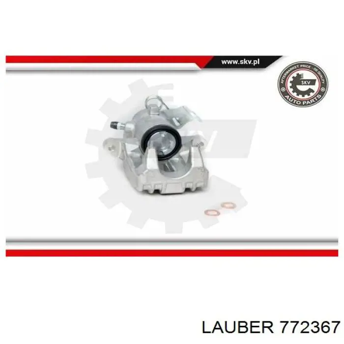 772367 Lauber Суппорт тормозной задний правый