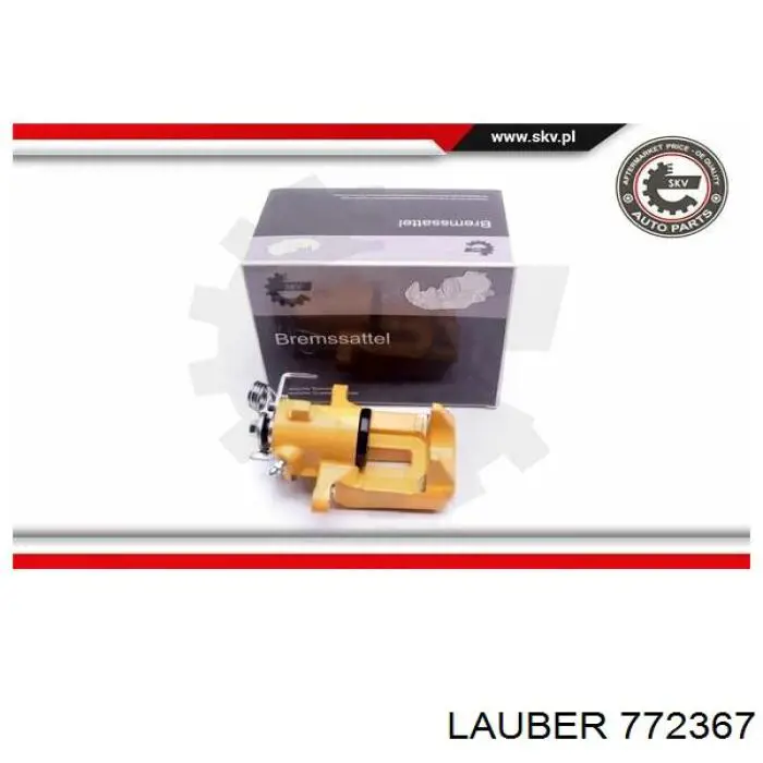 Тормозной суппорт правый задний Lauber 772367 цена, от 49.18 USD