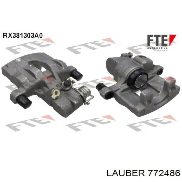 Купить 772486 Lauber Суппорт задний левый