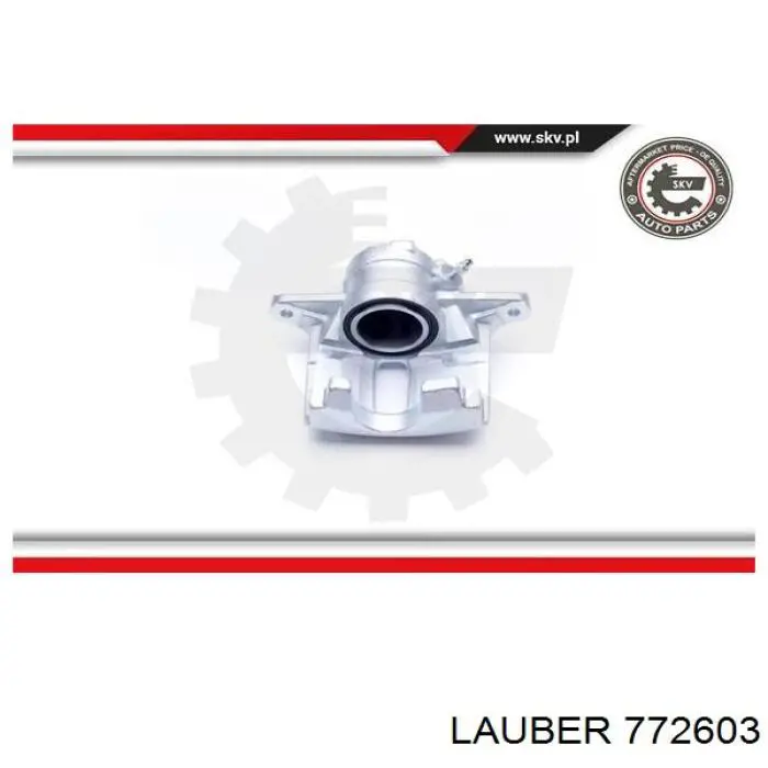 Суппорт тормозной передний правый 772603 Lauber