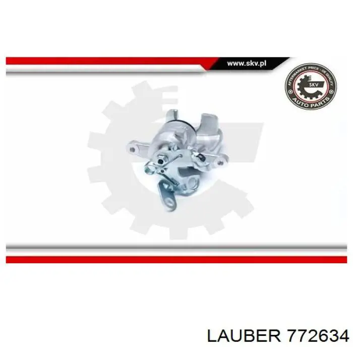 772634 Lauber Тормозной суппорт задний левый
