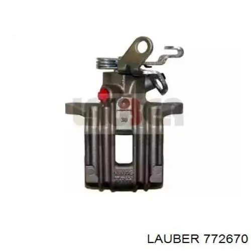 Pinza de freno trasera izquierda 772670 Lauber