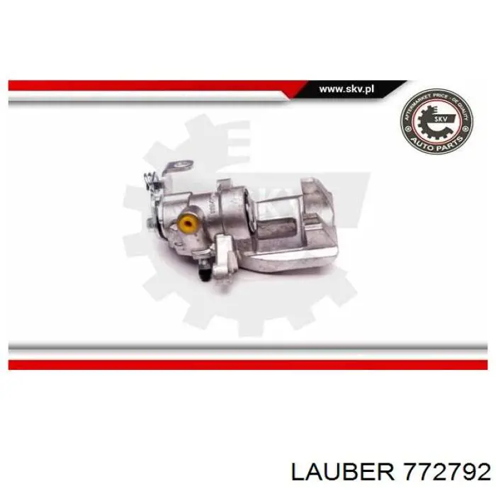 Суппорт тормозной левый задний Lauber 772792
