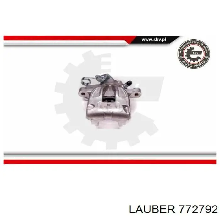 Суппорт задний левый 772792 Lauber