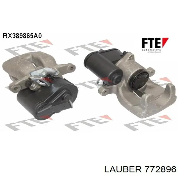 772896 Lauber Тормозной суппорт задний левый