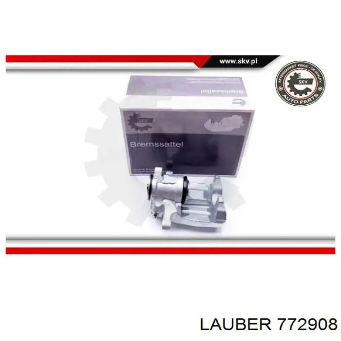 772908 Lauber Тормозной суппорт задний левый