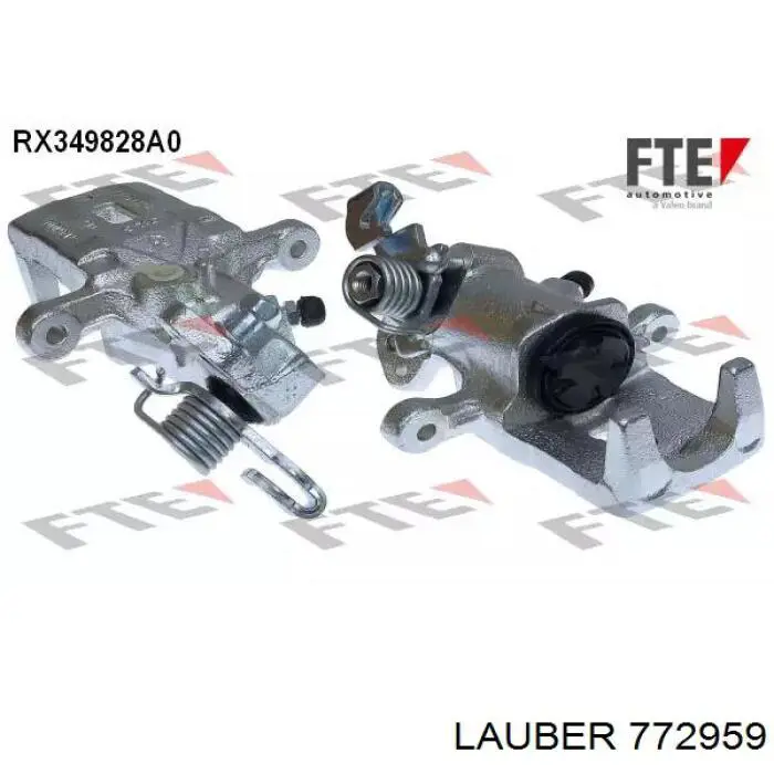 Тормозной суппорт правый задний Mando MBC020871 цена, от 42.23 USD