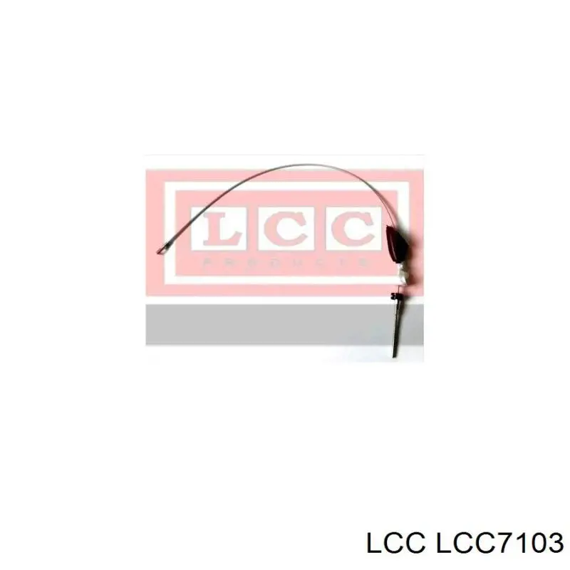 LCC 7103 LCC трос ручного тормоза передний