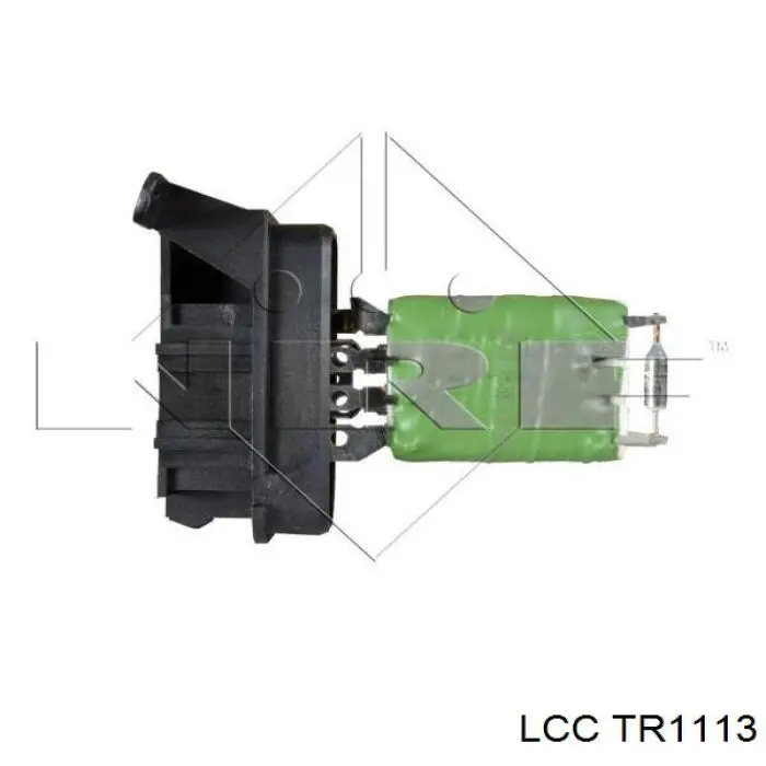 TR 1113 LCC резистор (сопротивление вентилятора печки (отопителя салона))