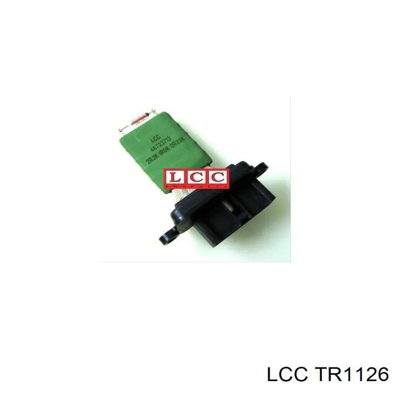 TR1126 LCC резистор (сопротивление вентилятора печки (отопителя салона))