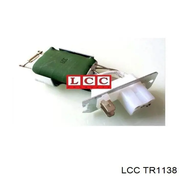 TR1138 LCC резистор (сопротивление вентилятора печки (отопителя салона))