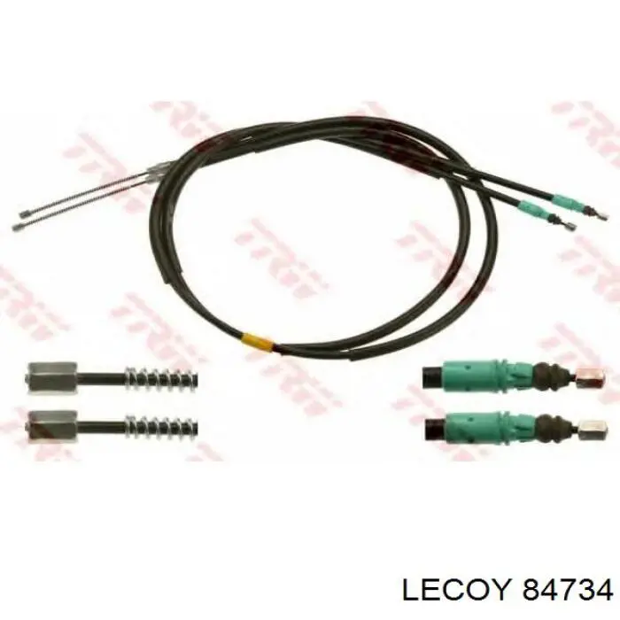 Купить 84734 Lecoy Трос ручного тормоза, комплект на авто