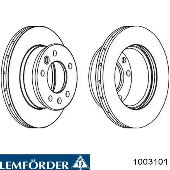 1003101 Lemforder Сайлентблок балки моста