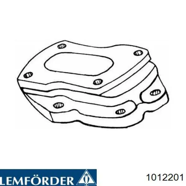 Фланец карбюратора 1012201 Lemforder