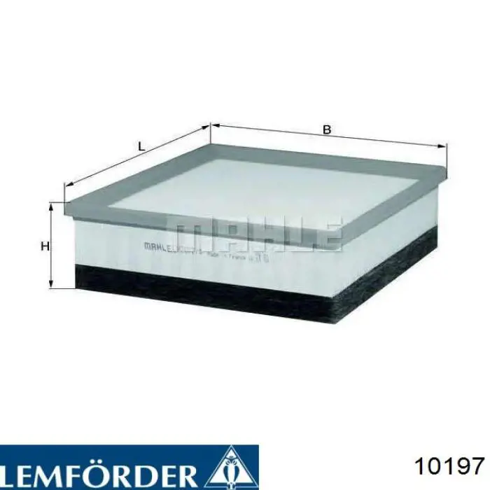 10197 Lemforder Сайлентблок задней тяги