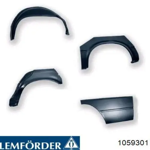 Тяга рулевая в сборе правая 1059301 Lemforder