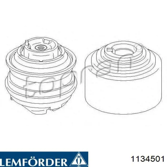 Гидроопора двигателя левая Lemforder 1134501 цена, от 44.71 USD