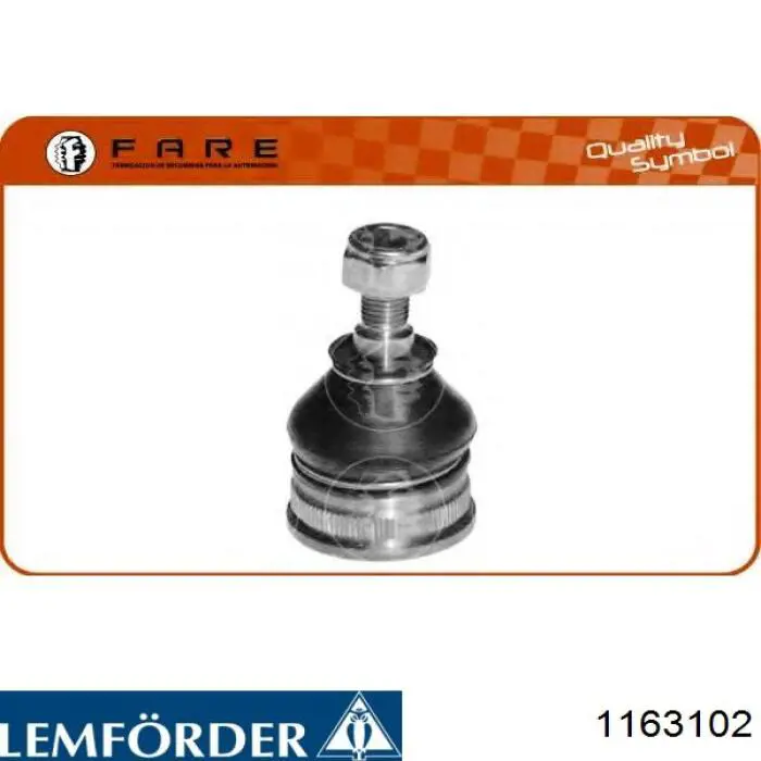 Шаровая опора, нижняя Lemforder 1163102 цена, от 8.72 USD