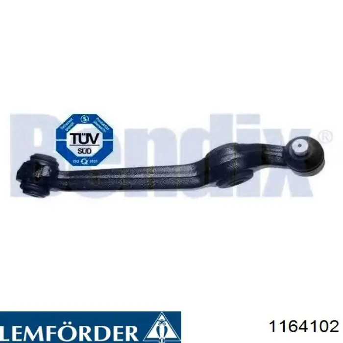 Правый рычаг передней нижней подвески Lemforder 1164102 цена, от 29.34 USD