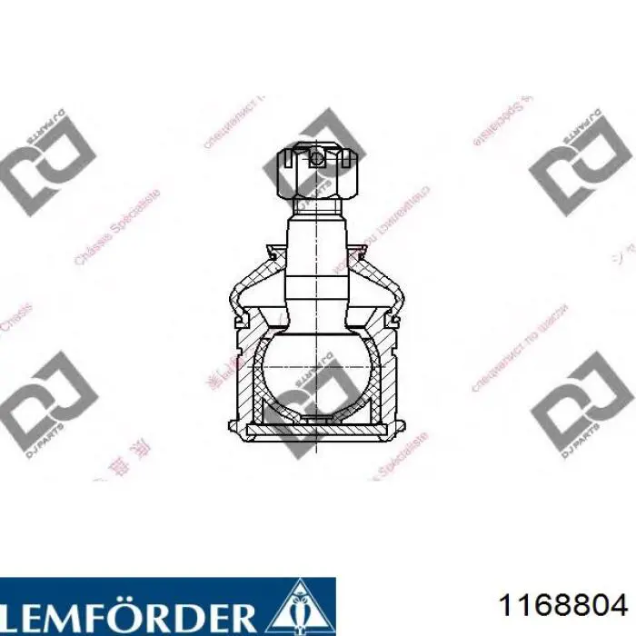 Купить 1168804 Lemforder Нижняя шаровая опора